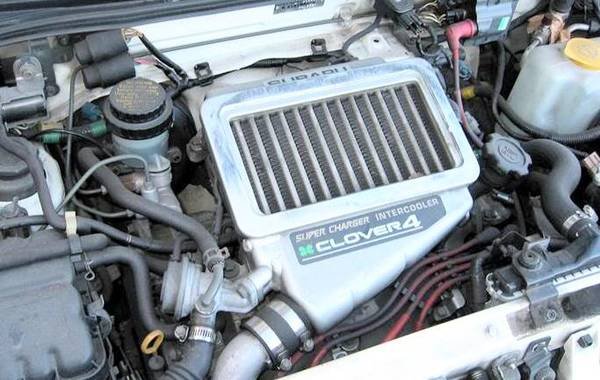 Subaru EN engine supercharged Subaru EN engine