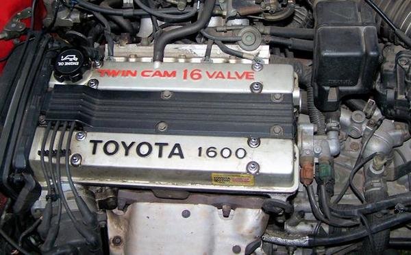 Toyota 4A-ge engine range