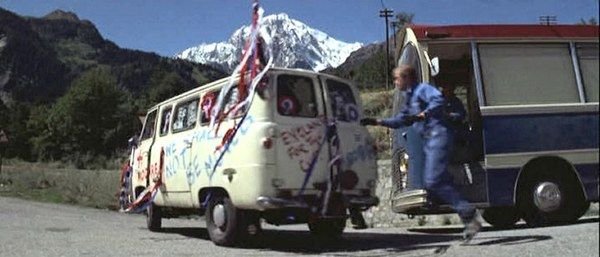 1959 Thames 10cwt 400E in The Italian Job, Movie, 1969 