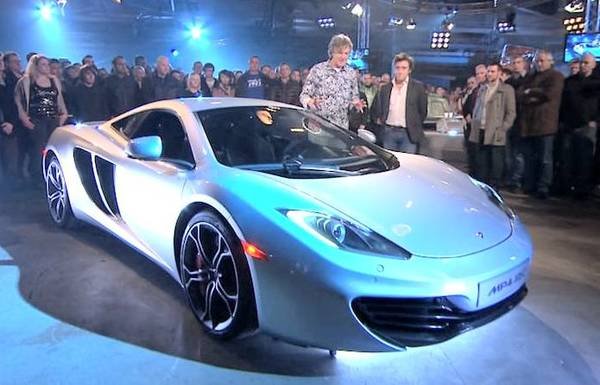 2011 McLaren MP4-12C top gear bbc