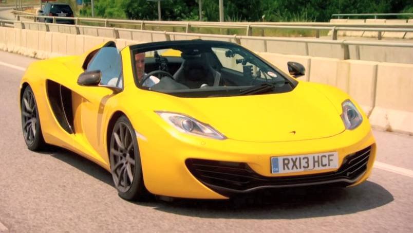 2013 McLaren 12C Spider in Top Gear, 