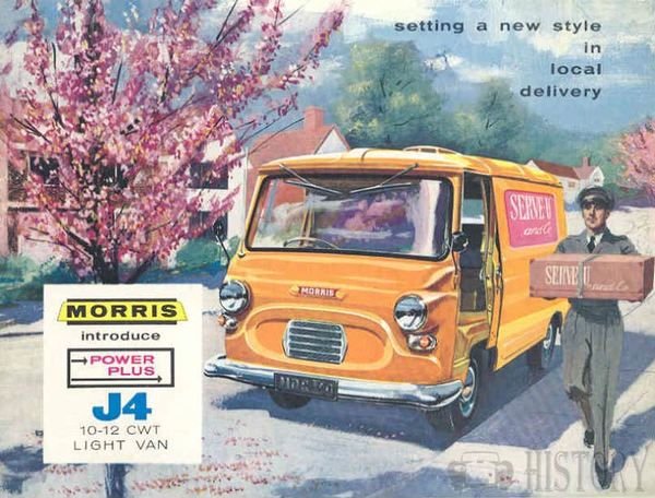 Morris J4 Van