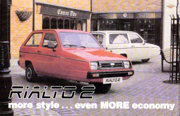 Reliant Rialto 2 car