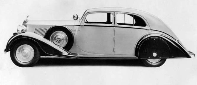 1936 Rolls Royce Phantom III Barker Aero