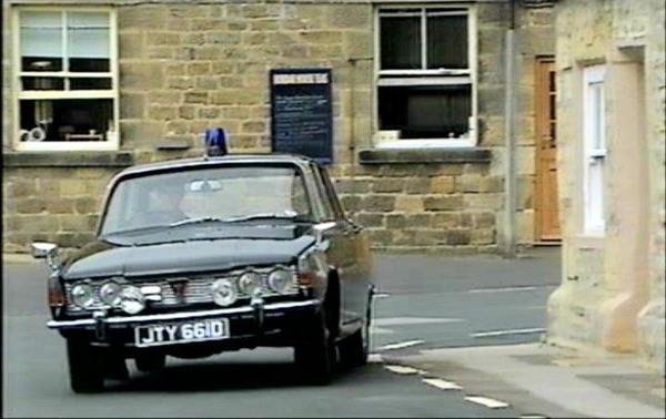 1966 Rover 2000 p6 police car in Heartbeat