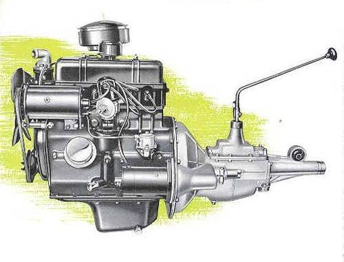 1955 Standard 8 Engine and gearbox
