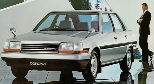 Toyota Corona 7th generation 007 Roger moore