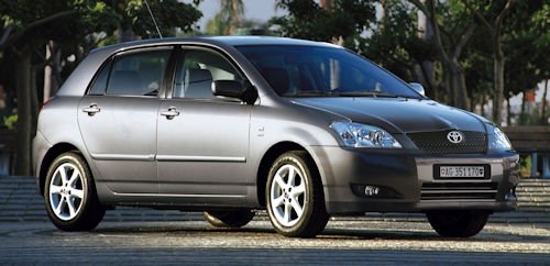 Toyota Corolla car history 9th generation (E12) 