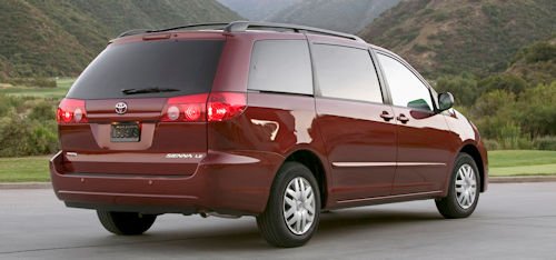 Toyota Sienna 2nd Gen specifications (2004-2010)