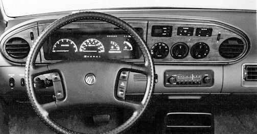 Mercury Sable Technical details 1st Gen (1986-1991)