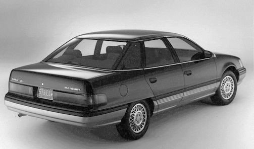 Mercury Sable specifications 1st Gen (1986-1991)