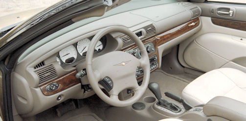 Chrysler Sebring 2nd Gen specifications (2000-2007)