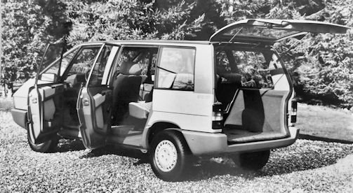 Renault Espace specifications I (1984-1991)