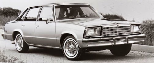Chevrolet Malibu specifications 4th gen (1978-1983)
