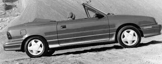 Dodge Shadow specifications (1986-1994)