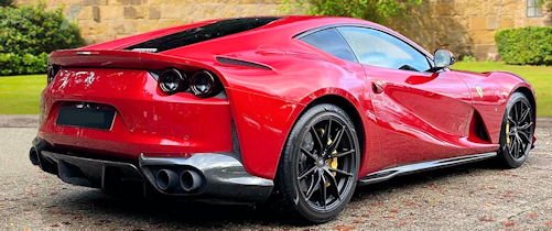 Ferrari 812 Superfast Technical details (2017-)
