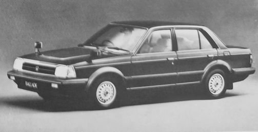 Honda Ballade 1st Gen Technical details (1980-1983)