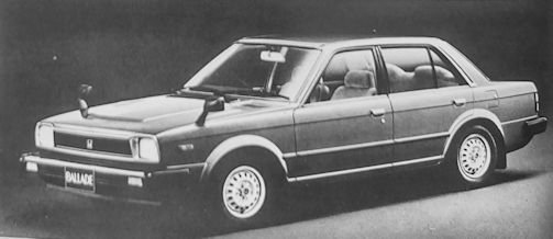 Honda Ballade 1st Gen Technical details (1980-1983)
