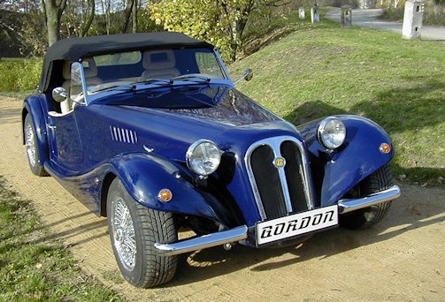 Gordon Cars roadster Automobilové závody Gordon s.r.o Pilsen , Czech Republic since 1996
