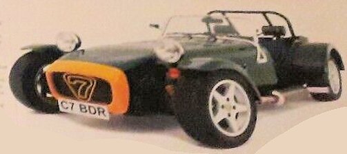 Caterham BDR Cosworth car history