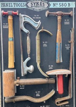 Panel beating spoon Types