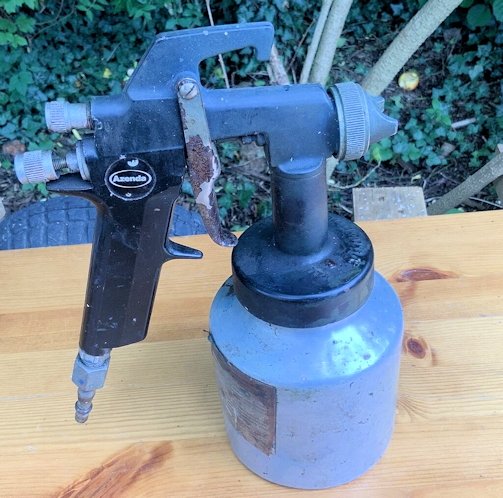 Suction spray gun types