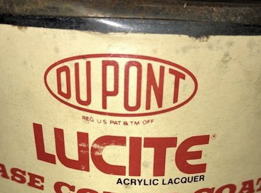 The use of acrylic lacquers Finishes and what they do.