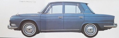Hino Contessa Technical details 2nd Gen 1300 (1964-1967)