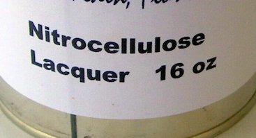 Nitrocellulose lacquers Finishes