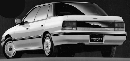 Isuzu Aska Technical details 2nd Gen (1990-1993)