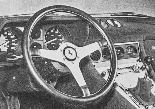Ferrari 365 GTC4 Technical details (1971-1973)