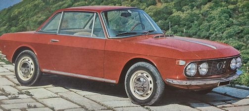 Lancia Fulvia coupé S1 Maintenance  (1965-1970)
