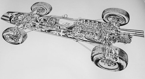 Lotus 33 F1 Race Car