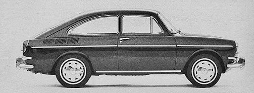 VW Fastback Type 3 specifications TL 