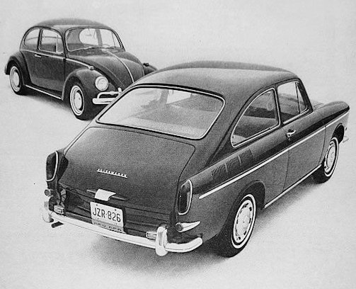 VW Type 3 TL Fastback Technical details (1965-1973)