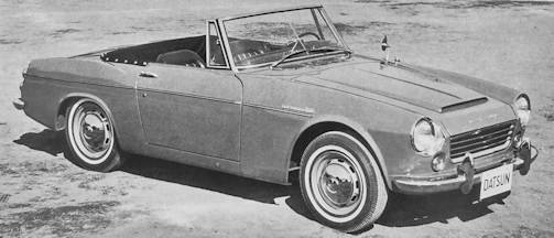 Datsun Sports Fairlady 1600 311 specifications (1965-1970)