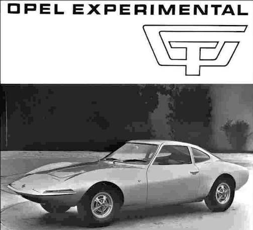  Opel GT Experimental .