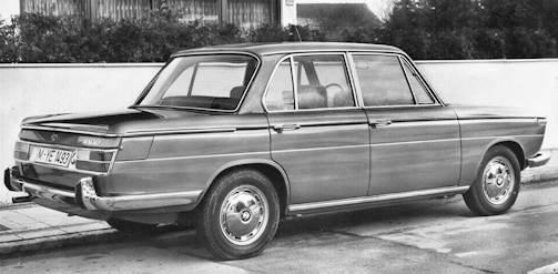 BMW 1800 New Class Technical details (1964-1971)