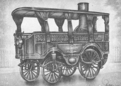first steam car L'Obéissante in 1873