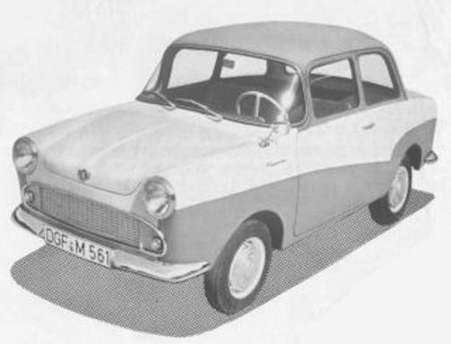 Glass Goggomobil Isar Series 1 T 700