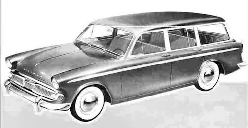 Hillman Audax Minx Series III Technical details