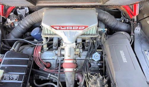 Ferrari 208 GTB GTS Turbo Technical details