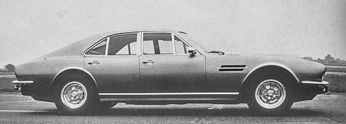 Aston Martin Lagonda S1 specifications (1974-1975)