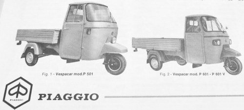 Piaggio & Co. Ape is an Italian commercial vehicles. 