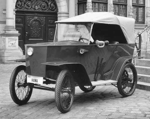 Hannoversche Waggonfabrik AG (HAWA) Automotive manufacturer Hanover - Linden, Germany from 1921 to 1923