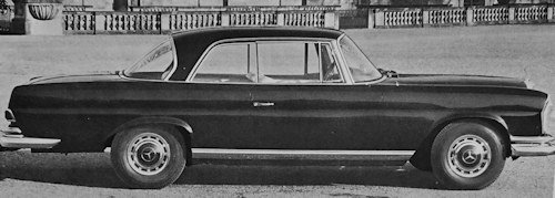 Mercedes Benz W111 W112 Technical details Coupe and Cabriolet