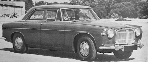 Rover P5 MKII 3-Litre motor car history