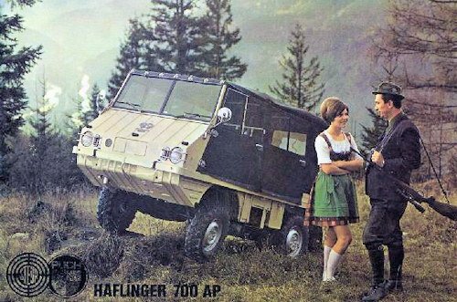 Steyr-Daimler-Puch AG haflinger car history