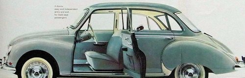 Auto Union 1000 Technical details (1958-1963)