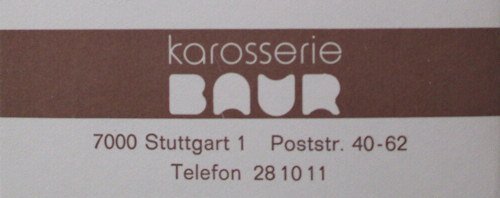 Karosserie Baur GmbH 